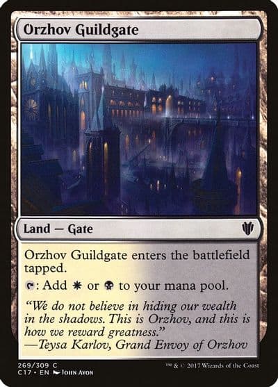 Orzhov Guildgate Commander 2017 Magic card