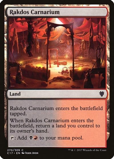 Rakdos Carnarium Commander 2017 Magic card