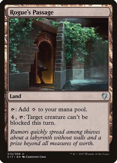 Rogues Passage Commander 2017 Magic card