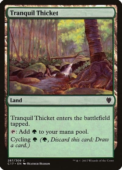 Tranquil Thicket Commander 2017 Magic card