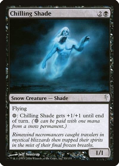 Chilling Shade Coldsnap Magic card