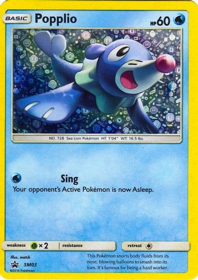 Popplio - SM03 (General Mills Promo) Miscellaneous Cards & Products Pokemon card