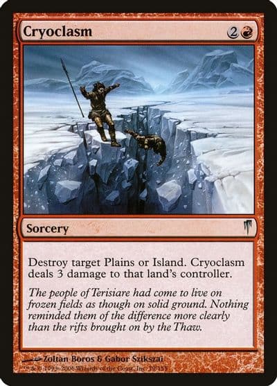 Cryoclasm Coldsnap Magic card