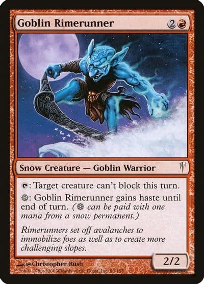 Goblin Rimerunner Coldsnap Magic card
