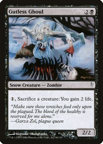 Gutless Ghoul Coldsnap Magic card