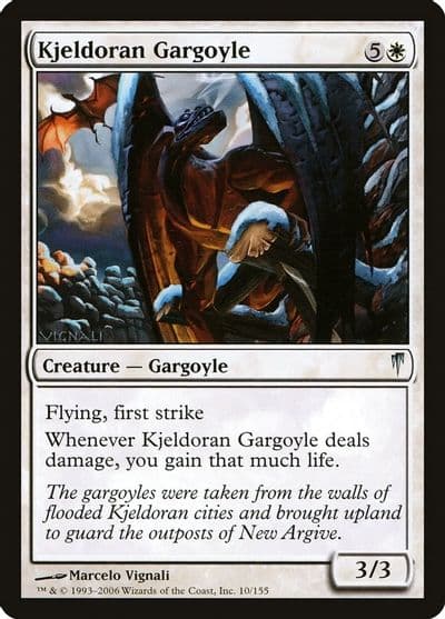 Kjeldoran Gargoyle Coldsnap Magic card