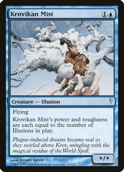 Krovikan Mist Coldsnap Magic card