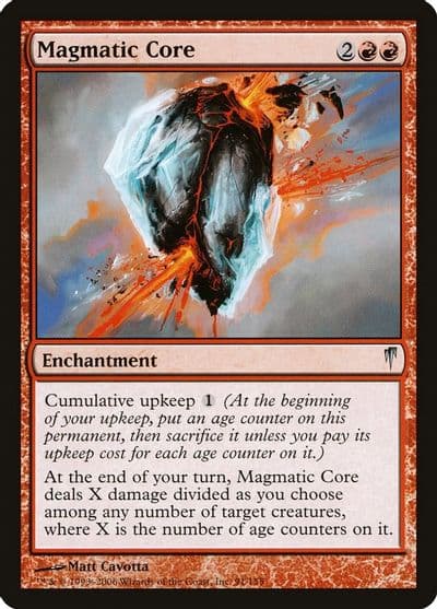 Magmatic Core Coldsnap Magic card