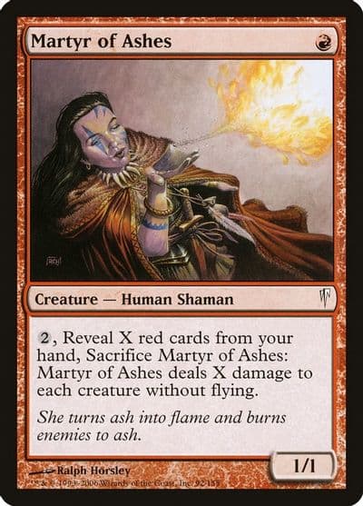Martyr of Ashes Coldsnap Magic card