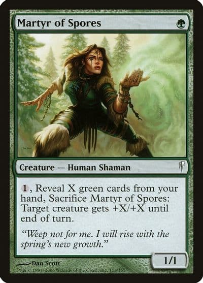 Martyr of Spores Coldsnap Magic card