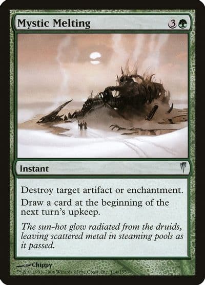 Mystic Melting Coldsnap Magic card