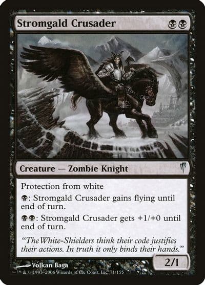 Stromgald Crusader Coldsnap Magic card