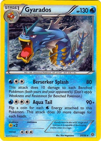 Gyarados (Cosmos Holo) Miscellaneous Cards & Products Pokemon card