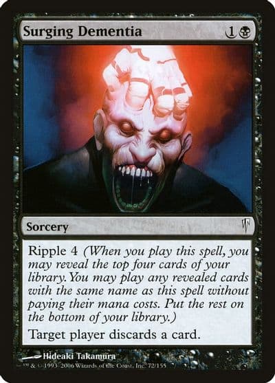 Surging Dementia Coldsnap Magic card