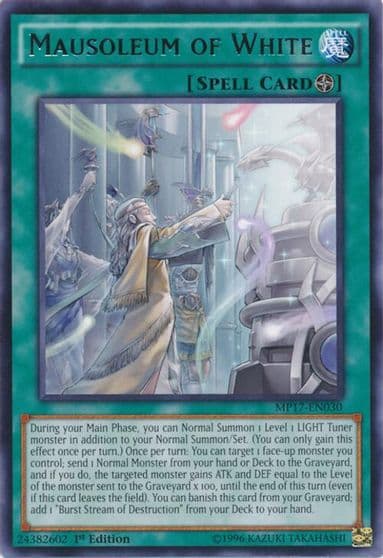 Mausoleum of White 2017 Mega-Tins Mega Pack Yu-Gi-Oh! card