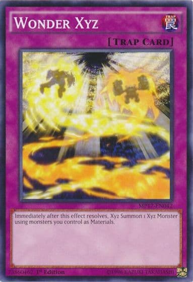 Wonder Xyz 2017 Mega-Tins Mega Pack Yu-Gi-Oh! card