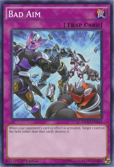 Bad Aim 2017 Mega-Tins Mega Pack Yu-Gi-Oh! card
