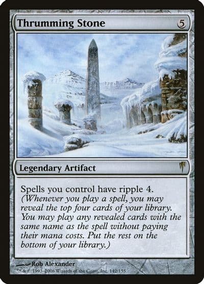 Thrumming Stone Coldsnap Magic card