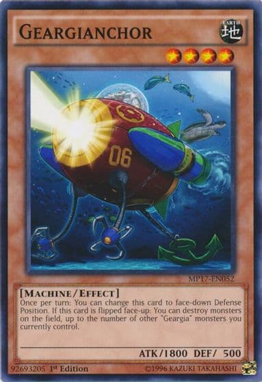 Geargianchor 2017 Mega-Tins Mega Pack Yu-Gi-Oh! card