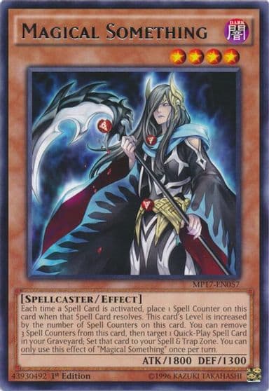Magical Something 2017 Mega-Tins Mega Pack Yu-Gi-Oh! card