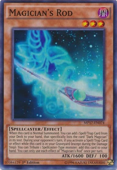 Magicians Rod 2017 Mega-Tins Mega Pack Yu-Gi-Oh! card