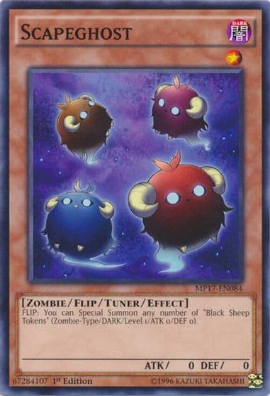 Scapeghost 2017 Mega-Tins Mega Pack Yu-Gi-Oh! card