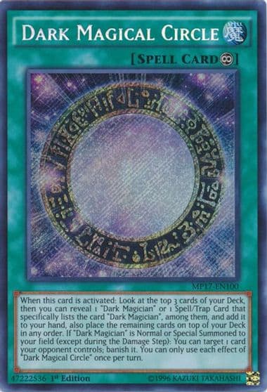 Dark Magical Circle 2017 Mega-Tins Mega Pack Yu-Gi-Oh! card