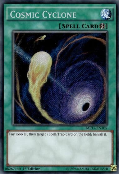Cosmic Cyclone 2017 Mega-Tins Mega Pack Yu-Gi-Oh! card