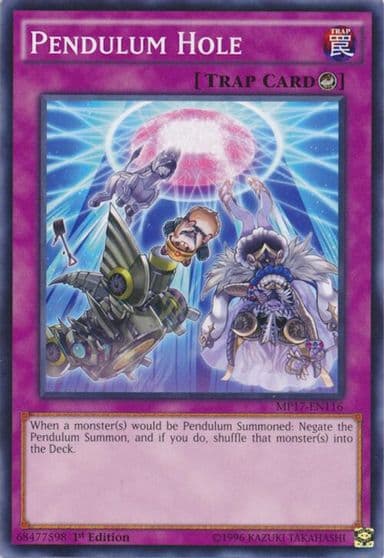 Pendulum Hole 2017 Mega-Tins Mega Pack Yu-Gi-Oh! card