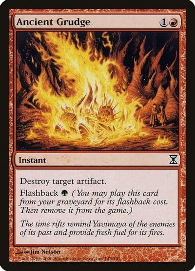 Ancient Grudge Time Spiral Magic card