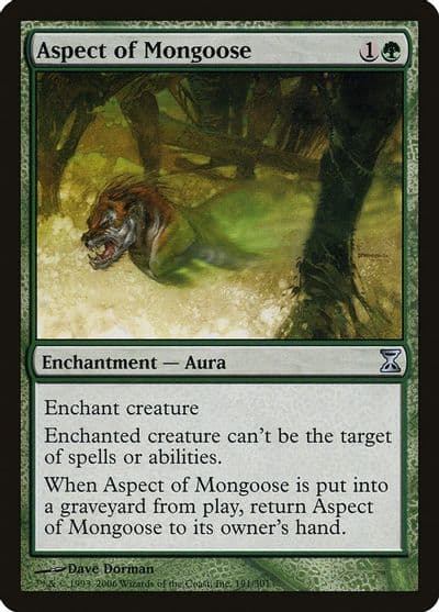 Aspect of Mongoose Time Spiral Magic card