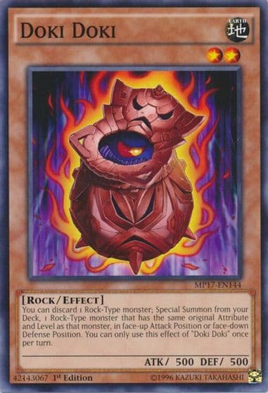 Doki Doki 2017 Mega-Tins Mega Pack Yu-Gi-Oh! card