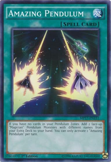 Amazing Pendulum 2017 Mega-Tins Mega Pack Yu-Gi-Oh! card