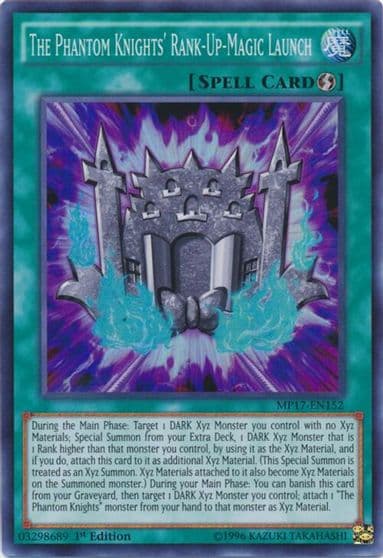 The Phantom Knights Rank Up Magic Launch 2017 Mega-Tins Mega Pack Yu-Gi-Oh! card