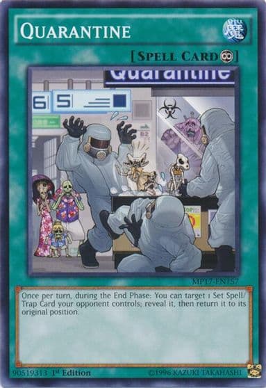 Quarantine 2017 Mega-Tins Mega Pack Yu-Gi-Oh! card