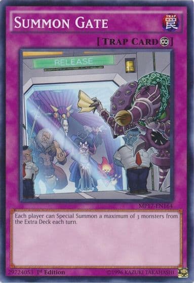 Summon Gate 2017 Mega-Tins Mega Pack Yu-Gi-Oh! card