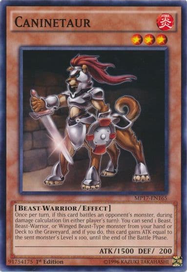 Caninetaur 2017 Mega-Tins Mega Pack Yu-Gi-Oh! card
