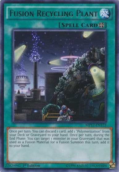 Fusion Recycling Plant 2017 Mega-Tins Mega Pack Yu-Gi-Oh! card