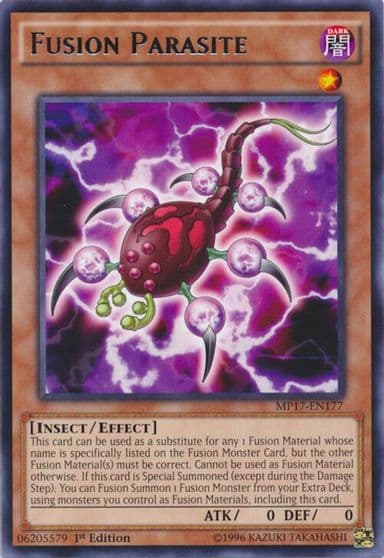 Fusion Parasite 2017 Mega-Tins Mega Pack Yu-Gi-Oh! card