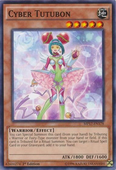 Cyber Tutubon 2017 Mega-Tins Mega Pack Yu-Gi-Oh! card