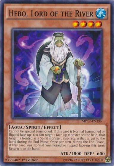 Hebo Lord of the River 2017 Mega-Tins Mega Pack Yu-Gi-Oh! card