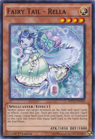 Fairy Tail Rella 2017 Mega-Tins Mega Pack Yu-Gi-Oh! card