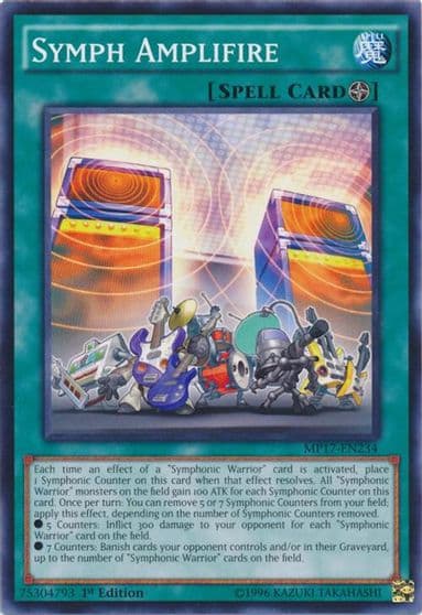 Symph Amplifire 2017 Mega-Tins Mega Pack Yu-Gi-Oh! card