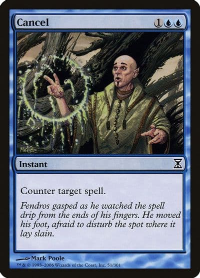 Cancel Time Spiral Magic card