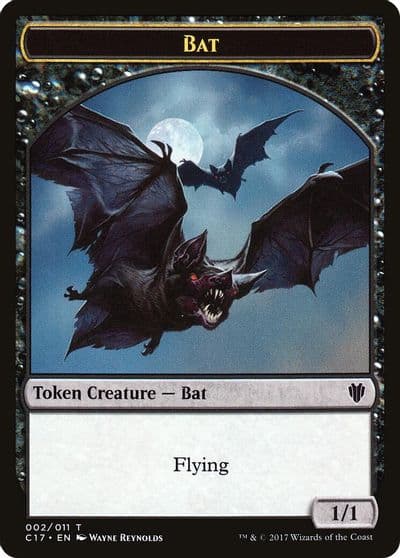 Bat Vampire Double Sided Token Commander 2017 Magic card
