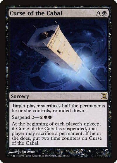 Curse of the Cabal Time Spiral Magic card