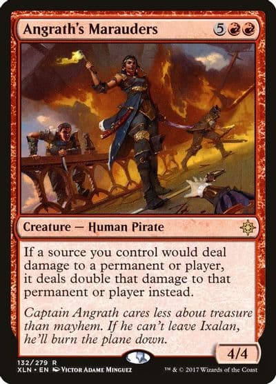 Angraths Marauders Ixalan Magic card