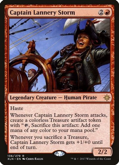 Captain Lannery Storm Ixalan Magic card