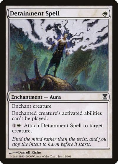 Detainment Spell Time Spiral Magic card