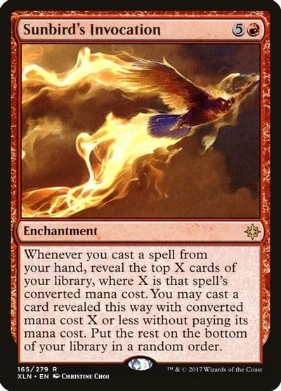 Sunbirds Invocation Ixalan Magic card